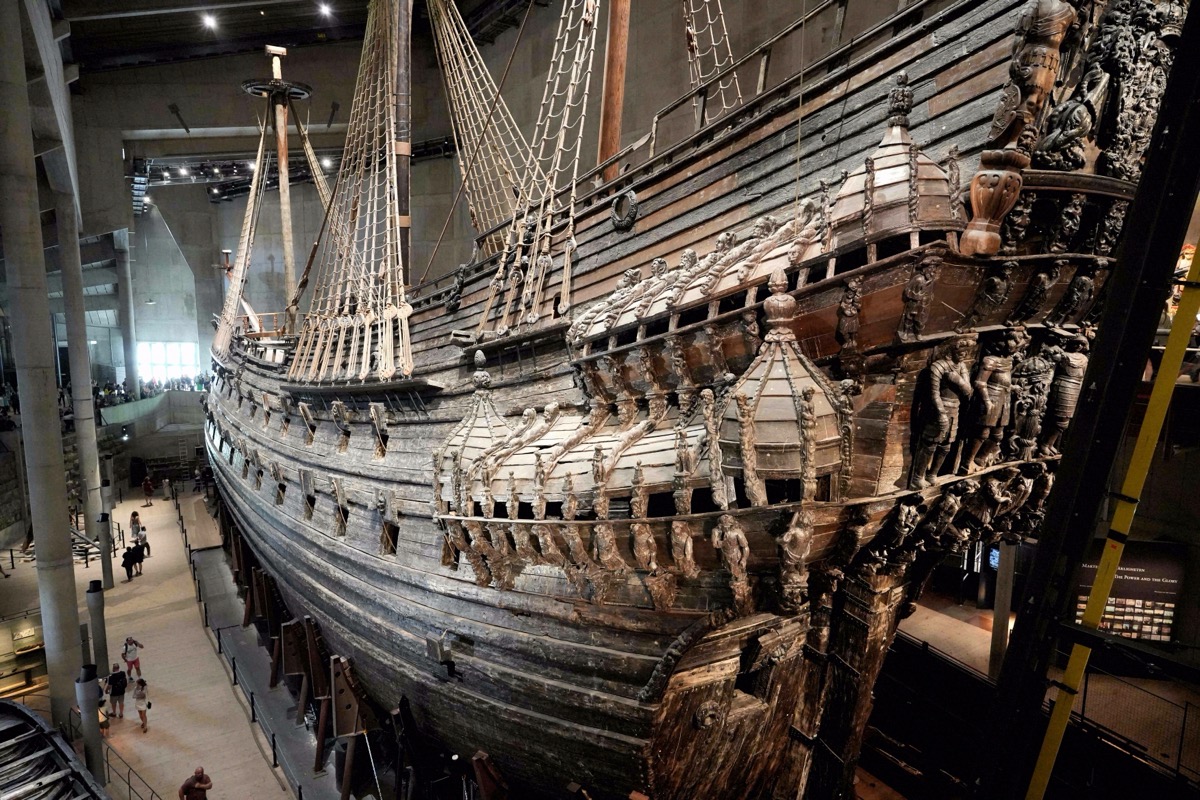 Das Kriegsschiff Vasa im Vasa-Museum