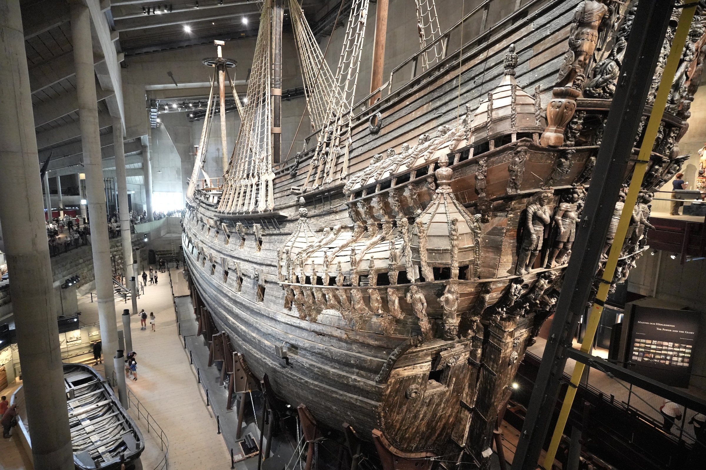 Das Kriegschiff Vasa im Vasa-Museum